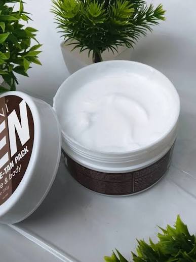 Niconi Men De Tan pack Face & Body Original | Enzyme Tan Removal Mask | Skin Brightening & Deep Cleansing - Image 3
